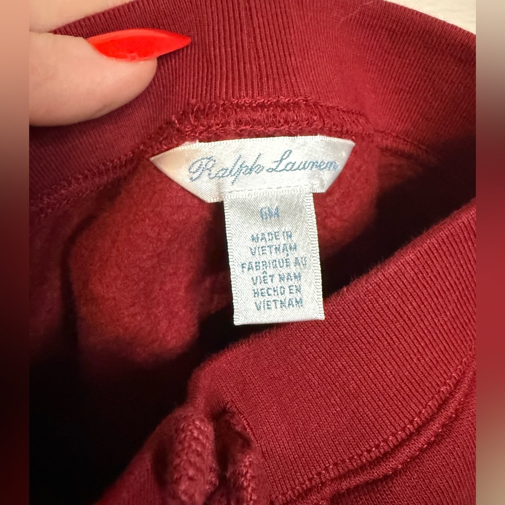 RALPH LAUREN BABY SWEATS 6 MONTHS - Picture 4 of 4